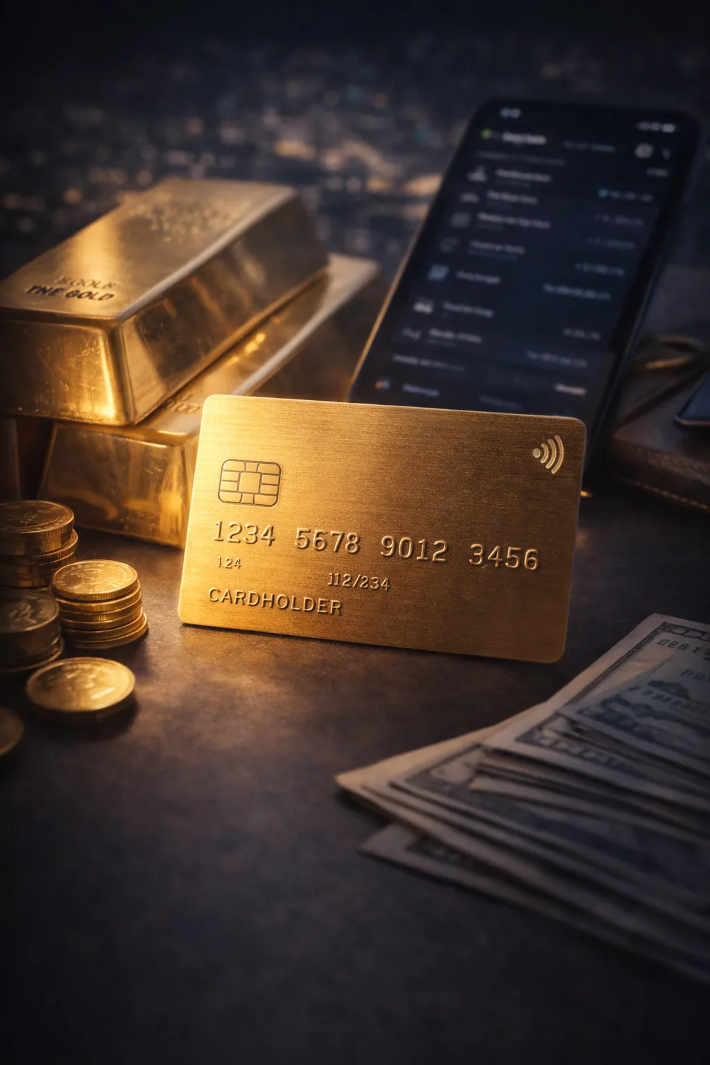 Gold-Backed Payment Card
